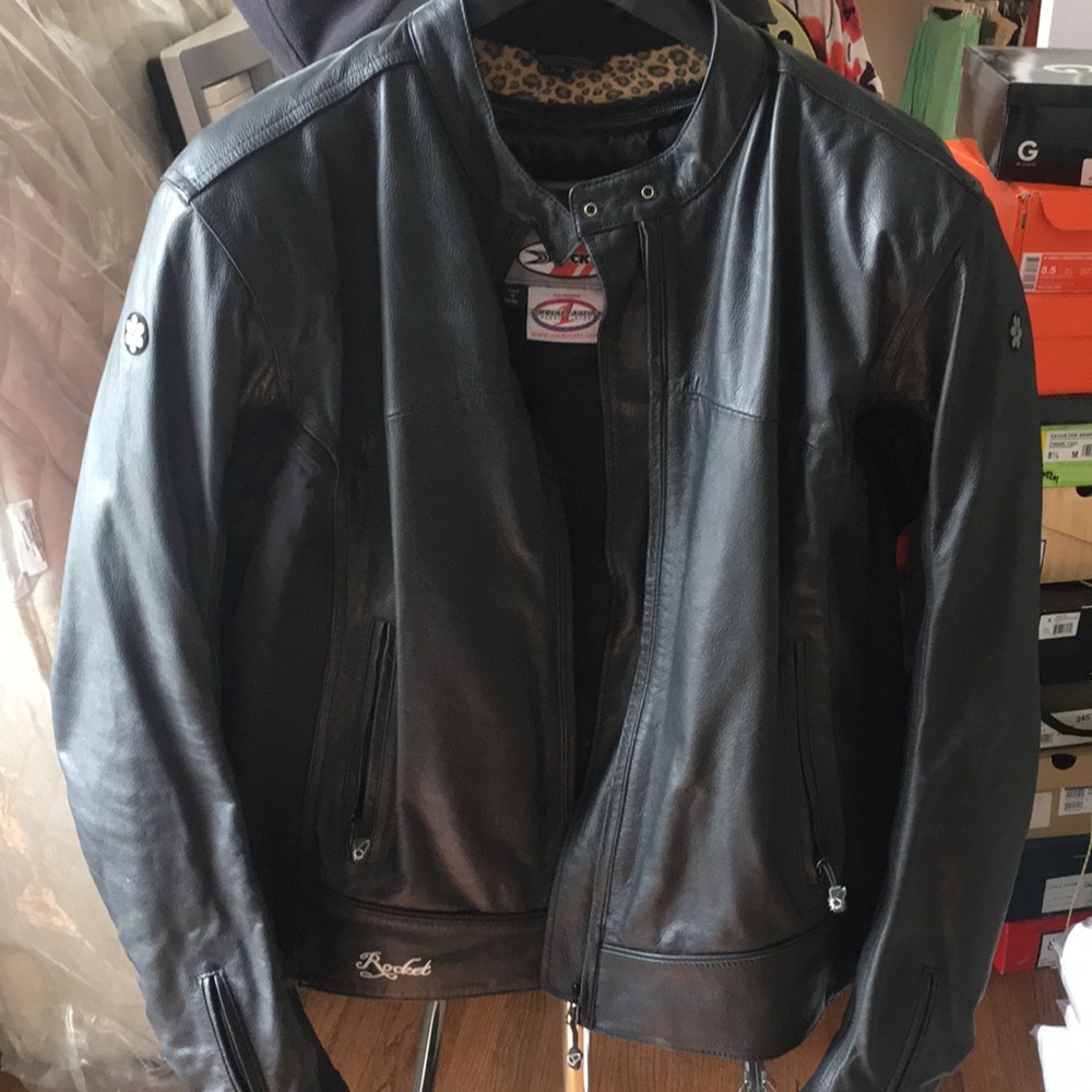 Joe Rocket- Leather Motorcycle Jacket